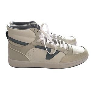 Vans Lowland Hi Serio Collection White Blue Mens Size 12 NWOB